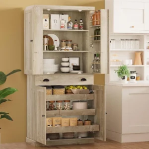 Kitchen Pantry Cabinet 72"