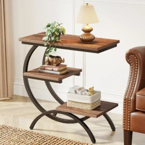 C-Shaped End Table,